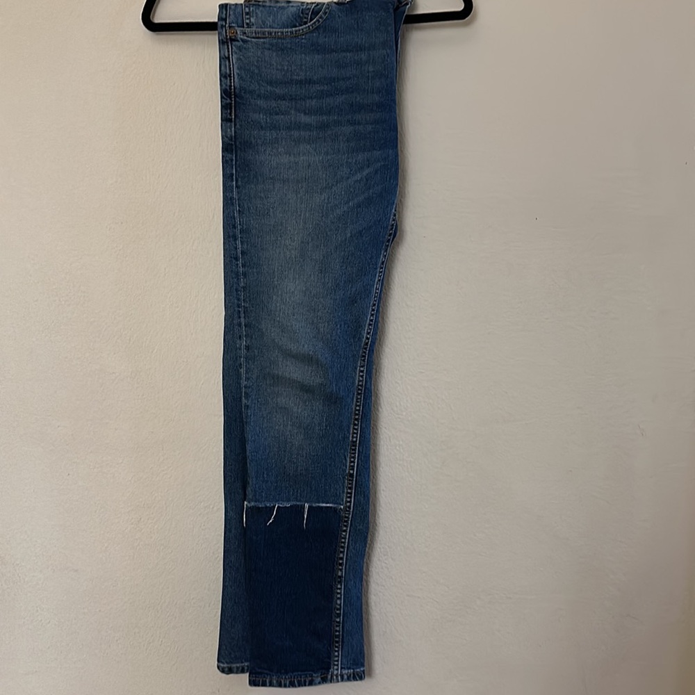 Levi’s Patchwork Straight Leg Jeans - image 3